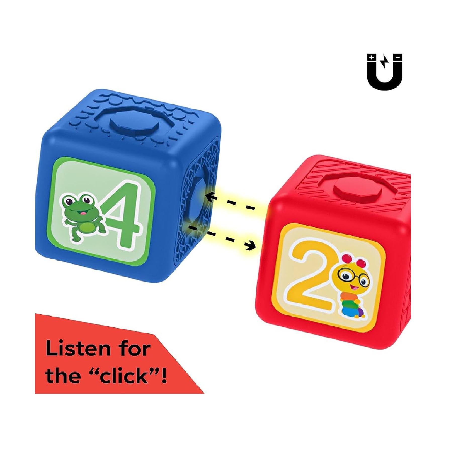 Baby Einstein Bloques Magnéticos para bebé De Actividades Add & Stack 11Piezas