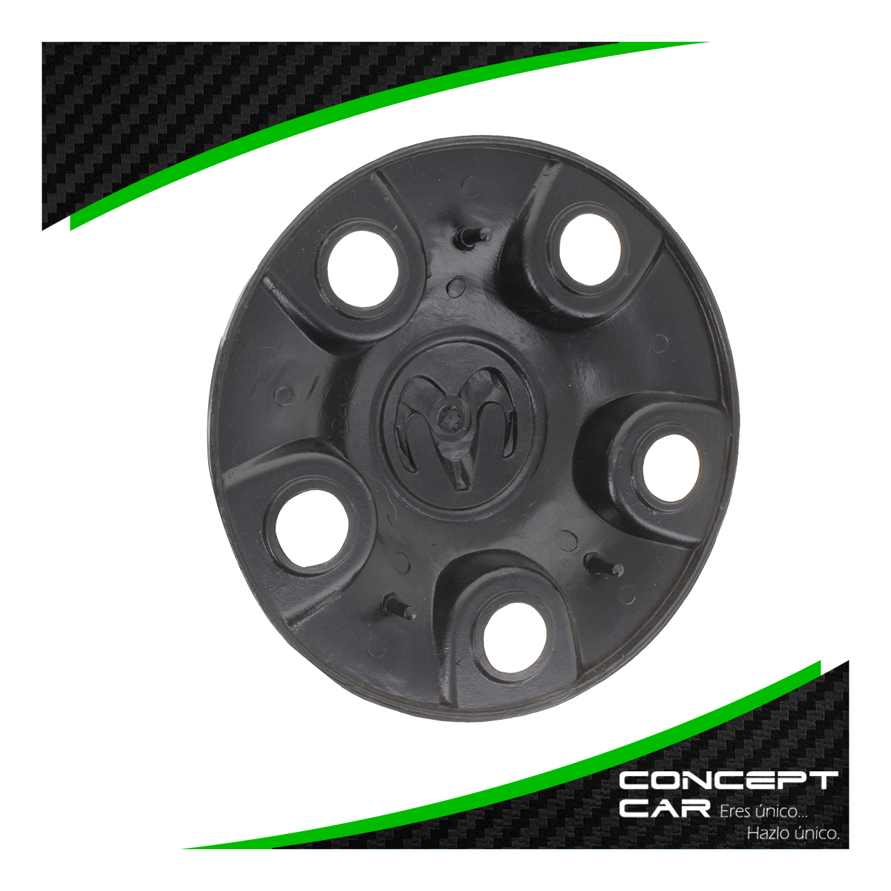  4 Tapon Copa Centro De Rin Dodge Ram 1500 2500 5 Birlos
