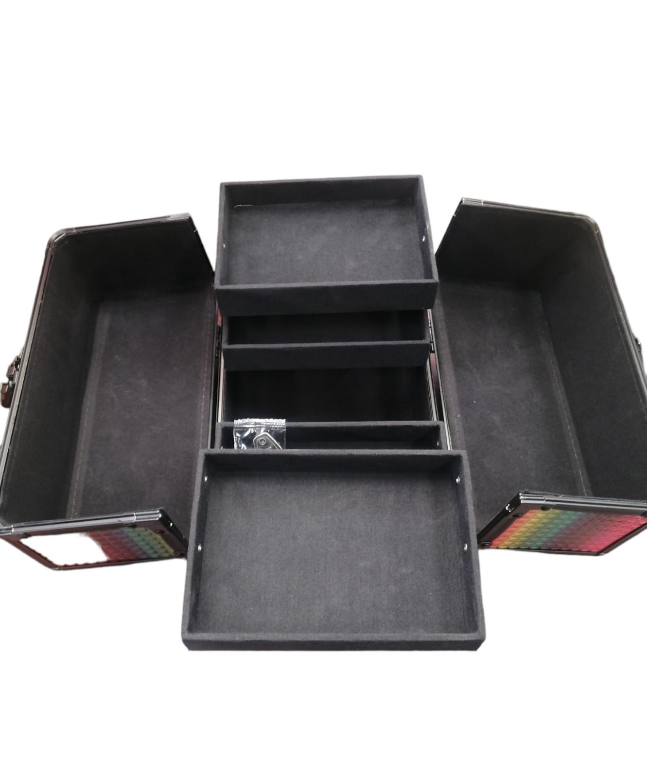 Neceser Cosmetiquera maletin Estuche Maquillaje Reforzado Rombo piel 651