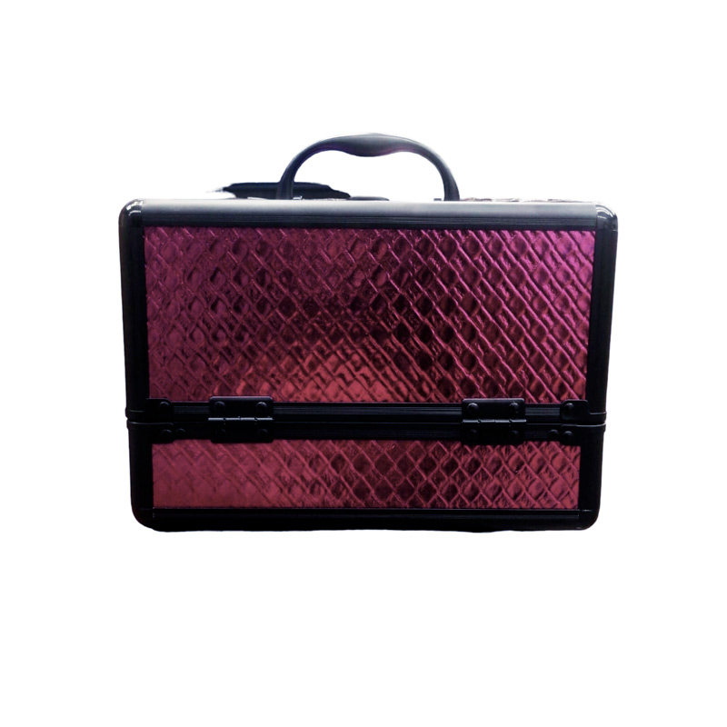 Neceser Cosmetiquera maletin Estuche Maquillaje Reforzado Rombo piel 651