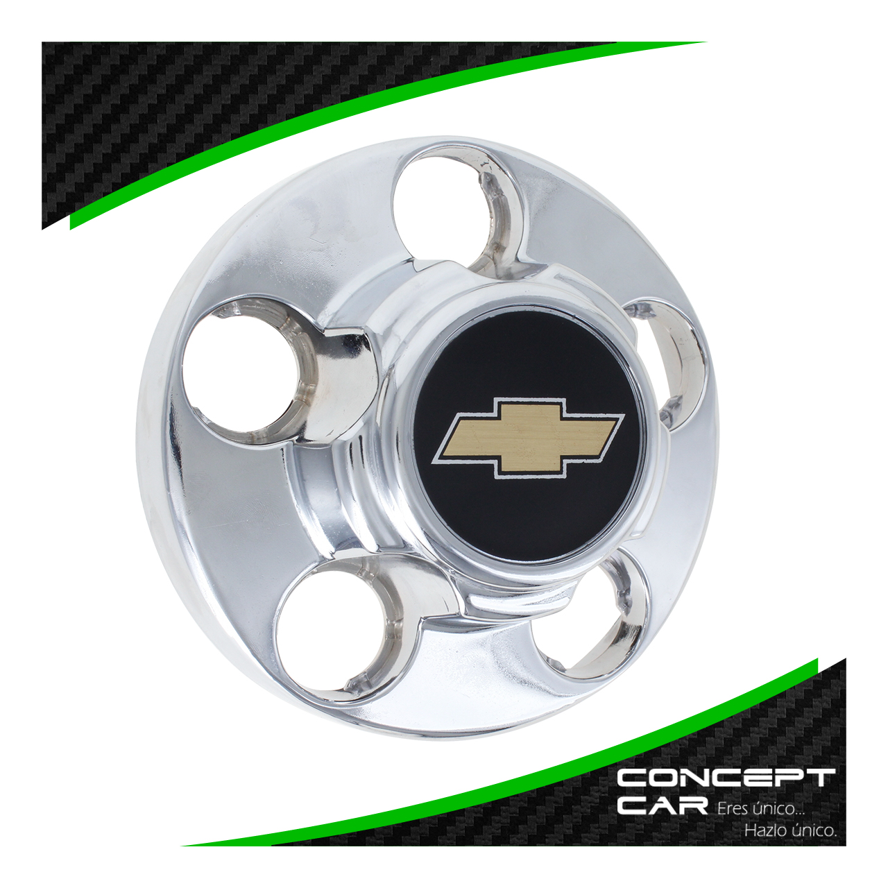 Tapon Copa Centro De Rin Chevrolet Gmc Cromo 89-98 5 Birlos