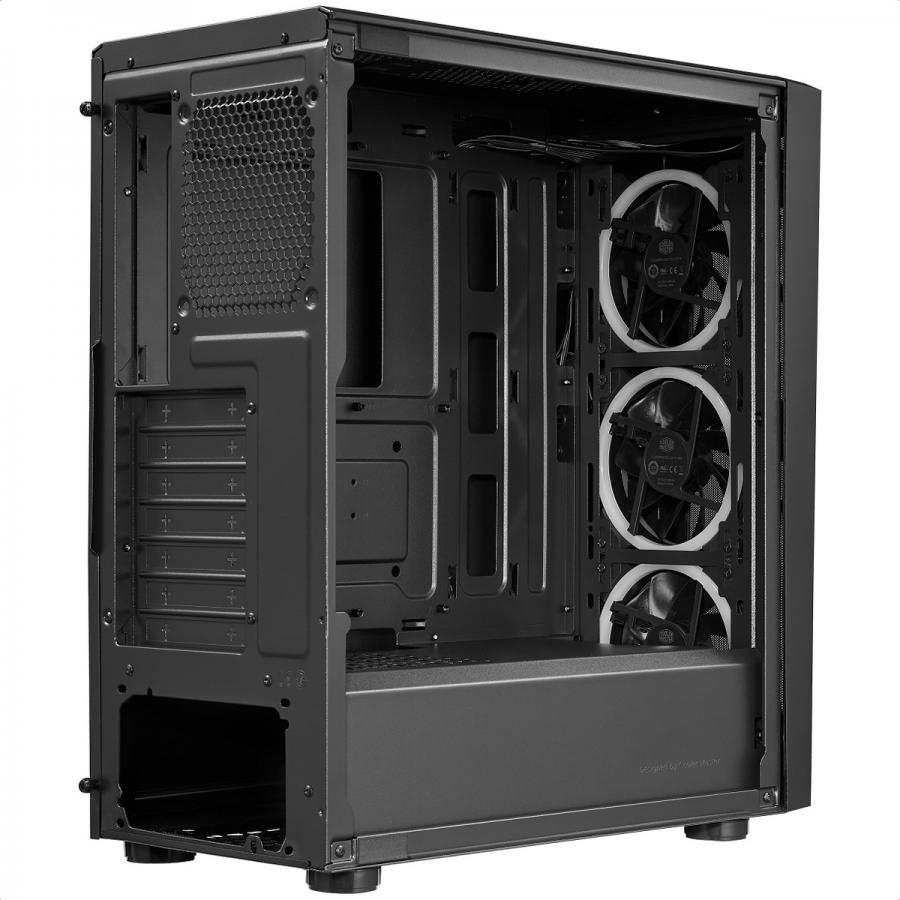 Gabinete Cooler Master CMP 510 ARGB USB3 3 Ventiladores Vidrio Templado CP510-KGNN-S00