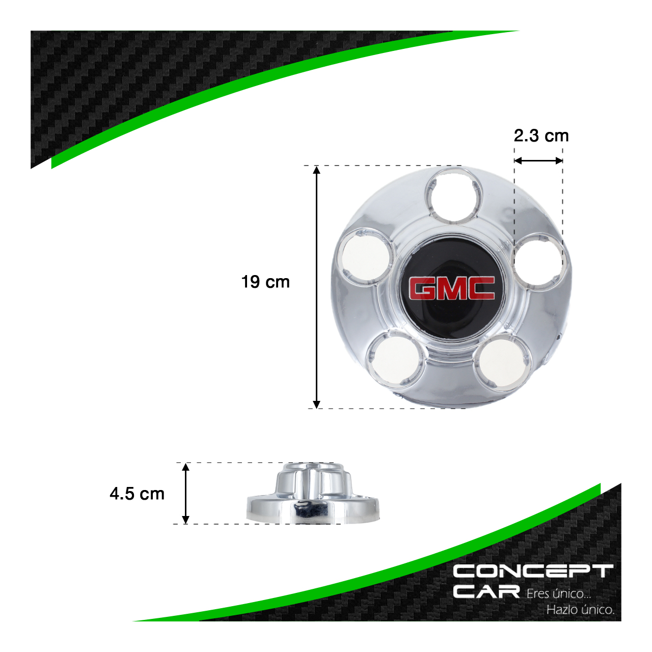 4 Tapon Copa Centro De Rin Chevrolet Gmc Cromo 89-98 5 Bir