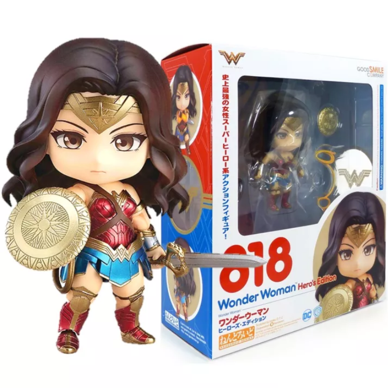Wonder Woman 818 Mujer Maravilla Nendoroid Figura Dc Comics
