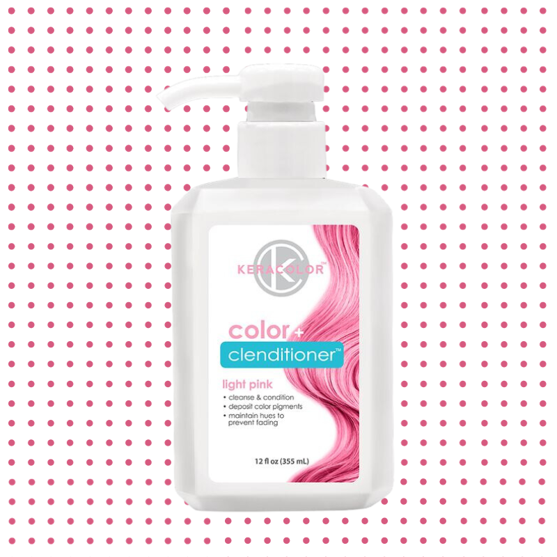 Keracolor Acondicionador Depositador de Color Light Pink 355ML