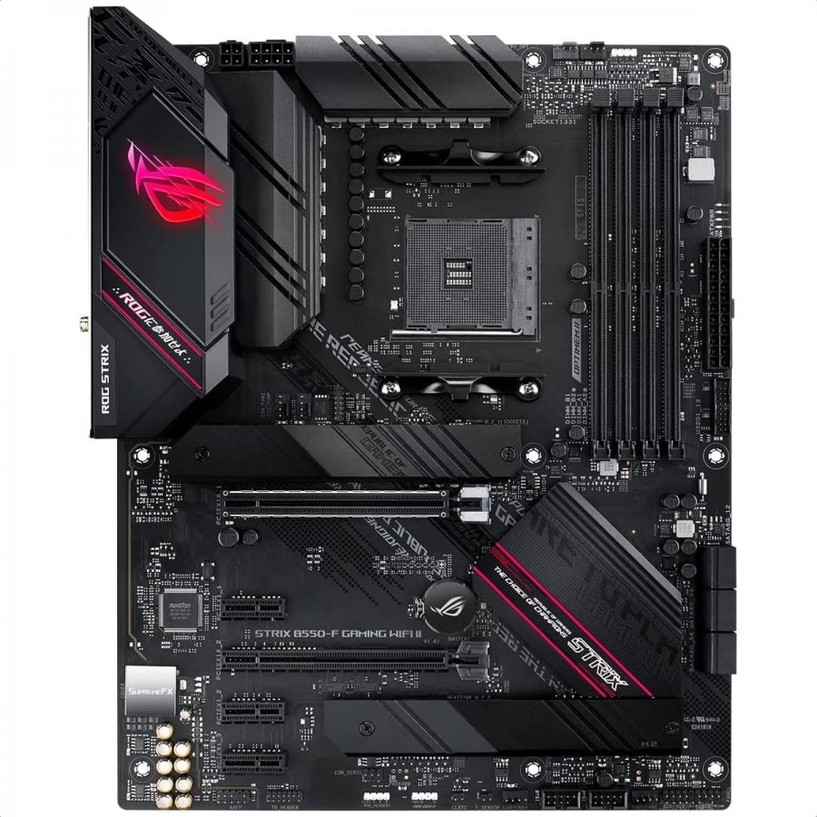Tarjeta Madre ASUS ROG STRIX B550-F GAMING WIFI II 4xDDR4 PCI-E USB3 Socket AM4