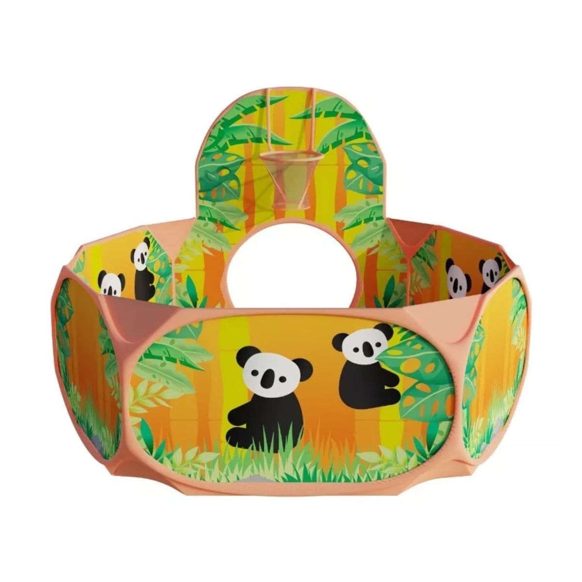 Tunel Alberca De Pelotas Gusano Casa De Niños Juegos Canasta