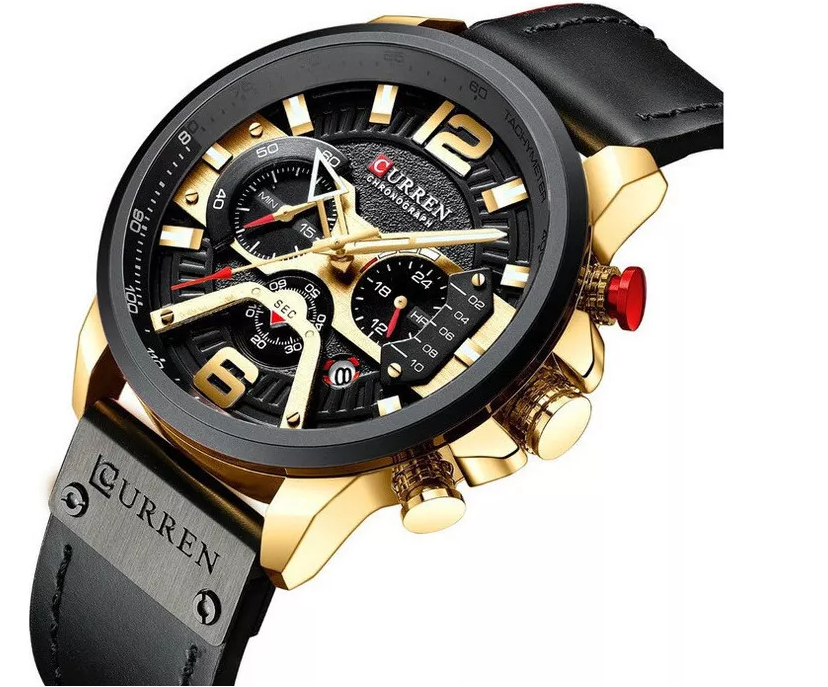 Reloj DE Caballero Curren Negro  8329