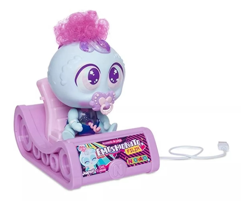 Juguete Muñeco Bebé Ksimerito Emoshionato Japi filin, Yupi filin, Jip jip filin, Guau filin o Yei filin