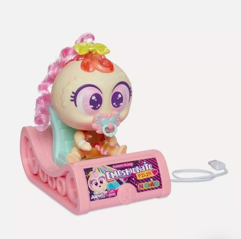 Juguete Muñeco Bebé Ksimerito Emoshionato Japi filin, Yupi filin, Jip jip filin, Guau filin o Yei filin