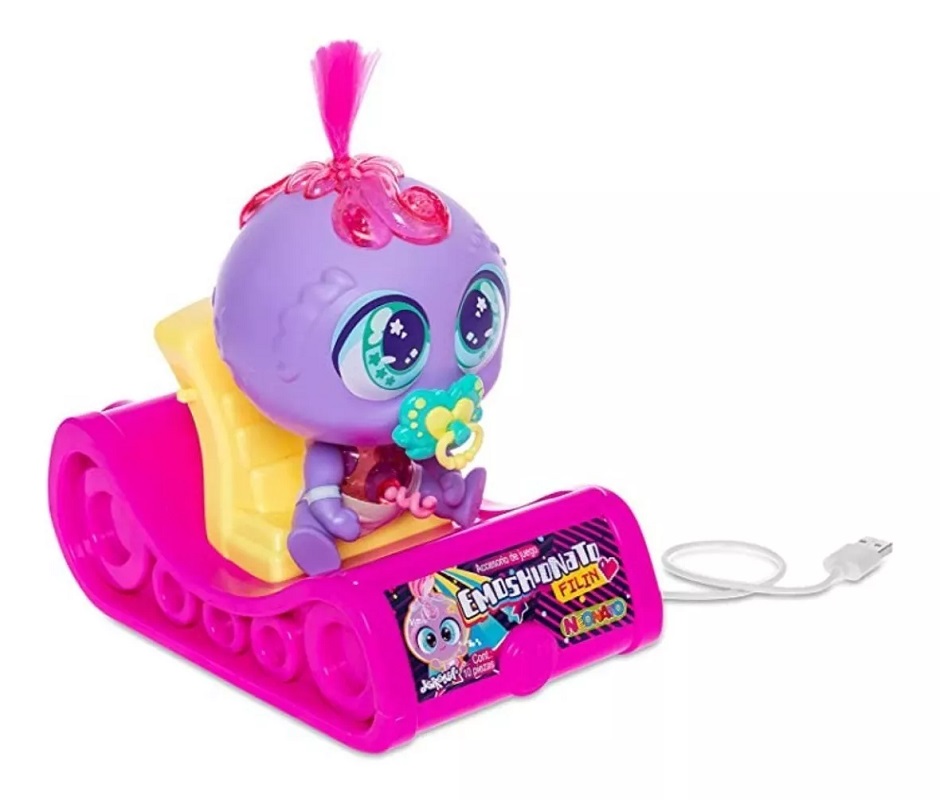 Juguete Muñeco Bebé Ksimerito Emoshionato Japi filin, Yupi filin, Jip jip filin, Guau filin o Yei filin