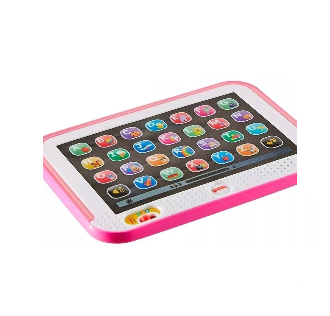 Juguete Para Bebés Tablet De Aprendizaje Rosa