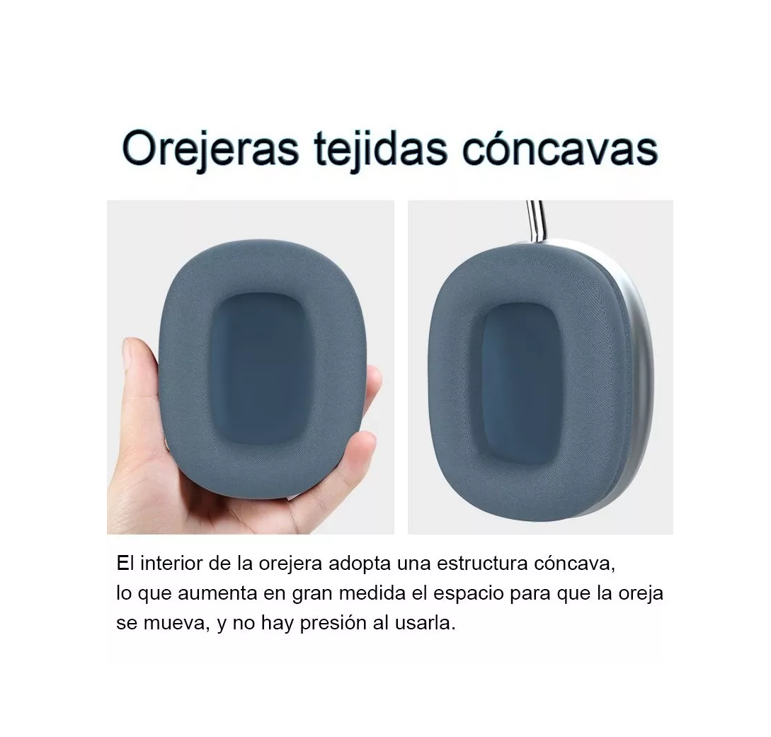 Audifonos Diadema  Inalámbricos Azul