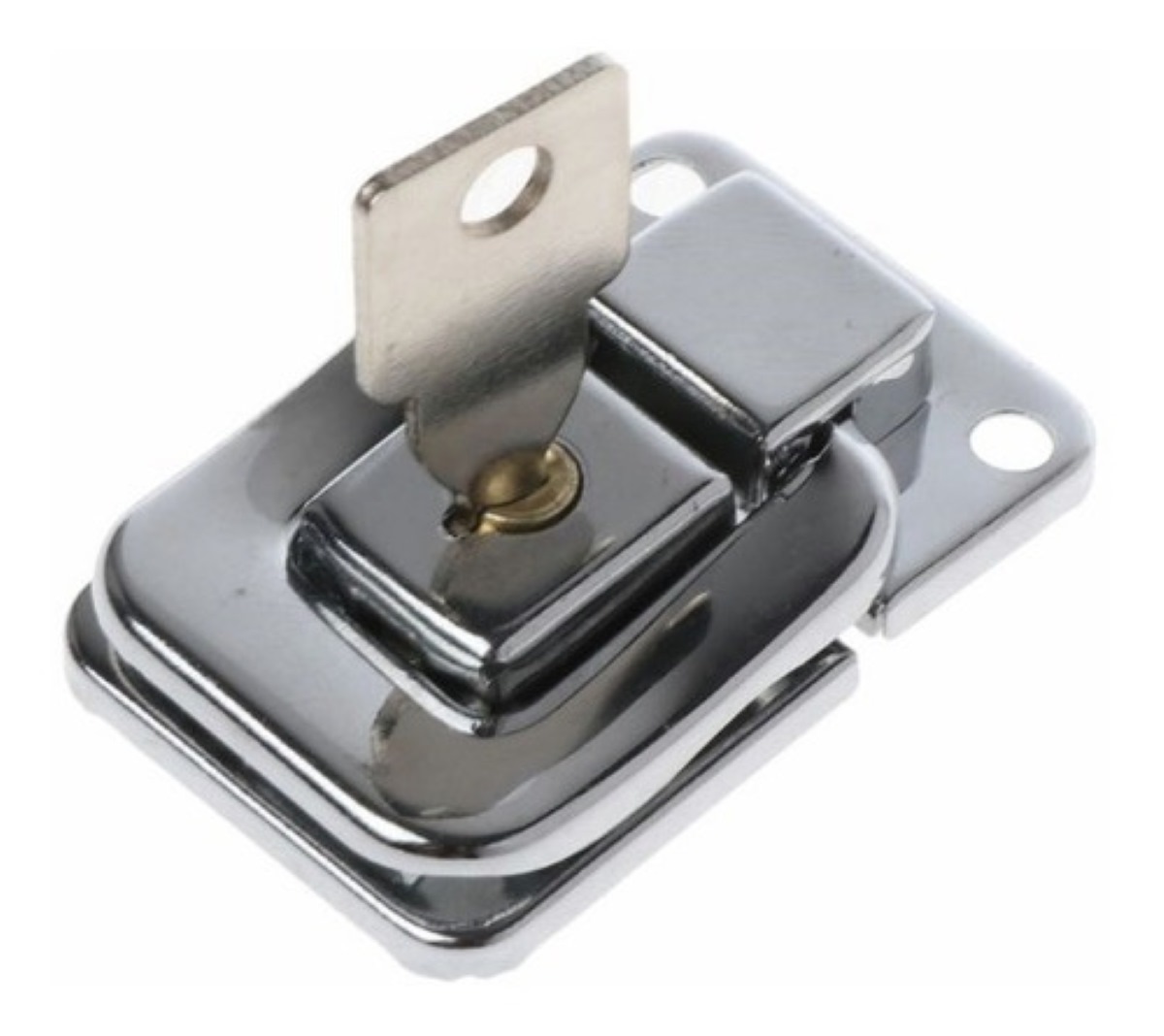 6 Chapa Broche Para Maletines Cajas Instrumentales Con Llave