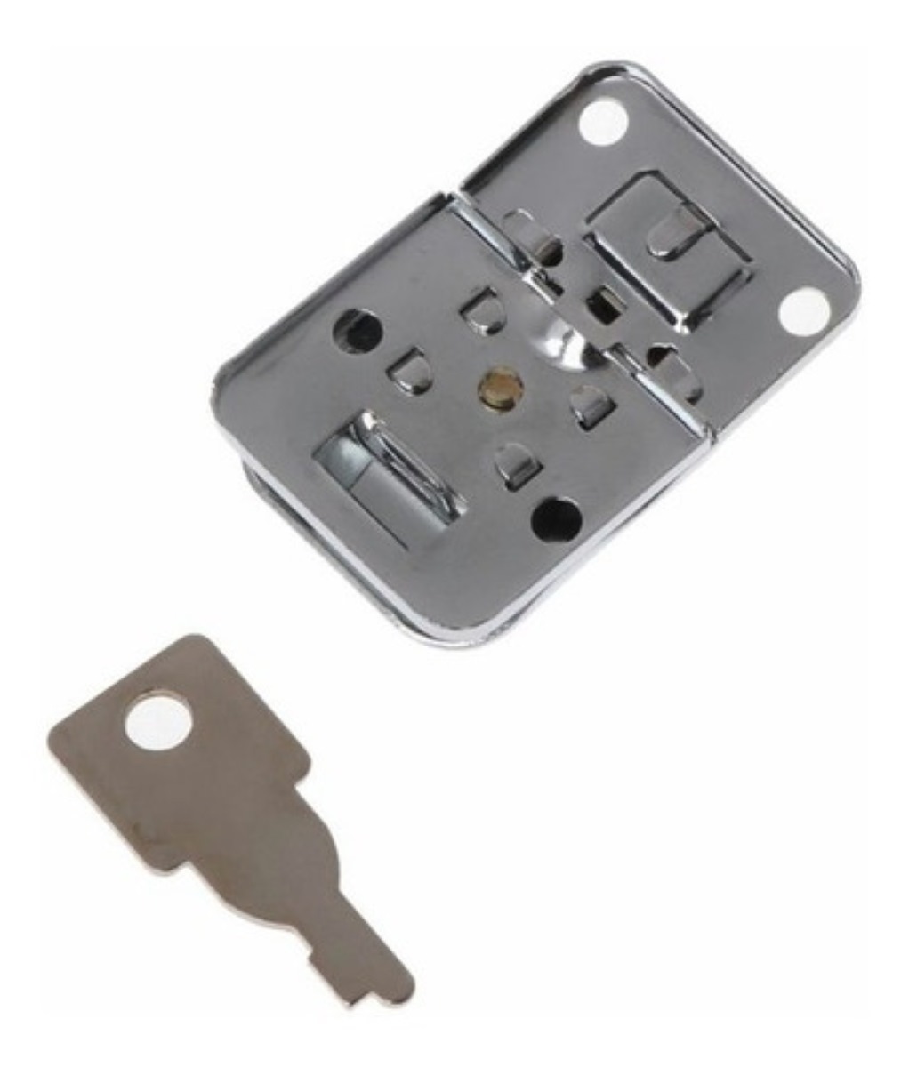 6 Chapa Broche Para Maletines Cajas Instrumentales Con Llave