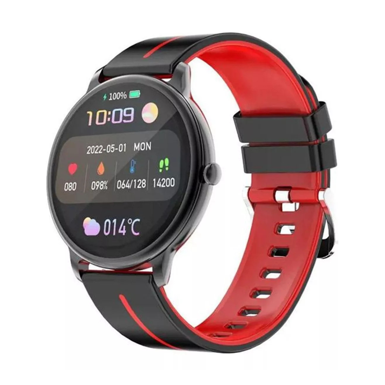 Smartwatch G98 Fralugio Full Touch Hr Hd Mide Glucosa 