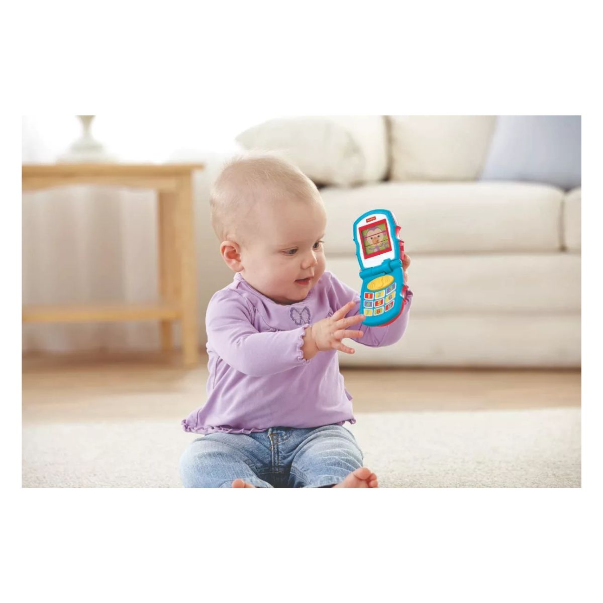 Fisher-price Teléfono Sonidos Divertidos Juguete Para Bebés