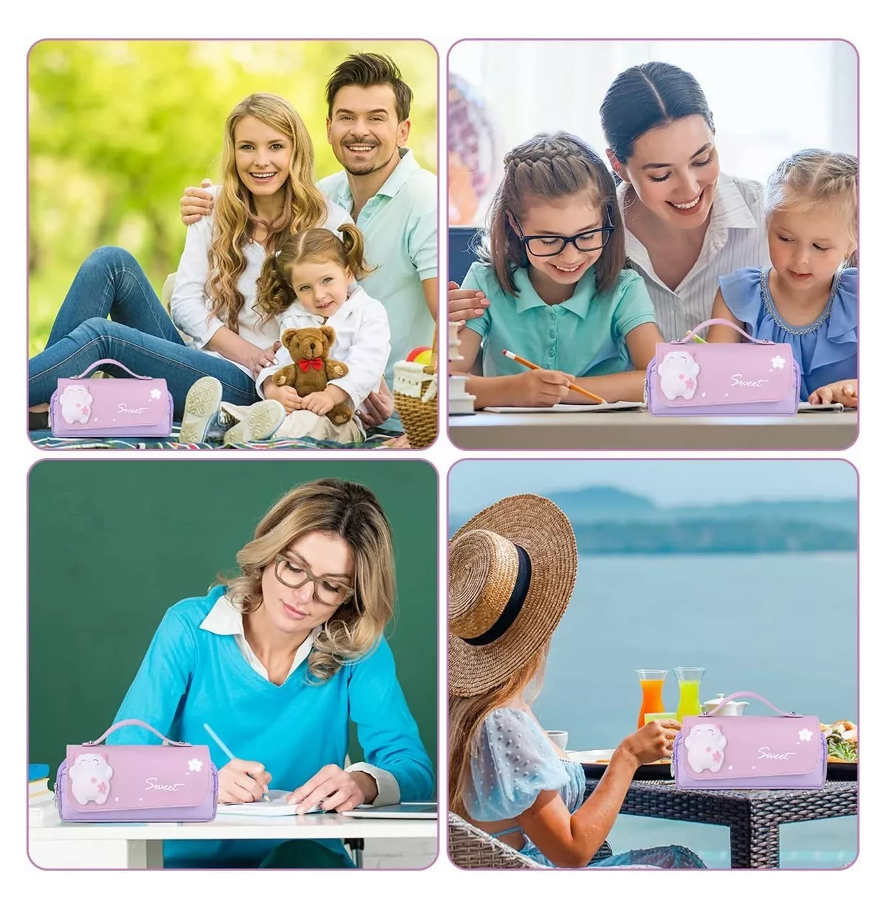 Estuchera Escolares Lapicera Gran Capacidad