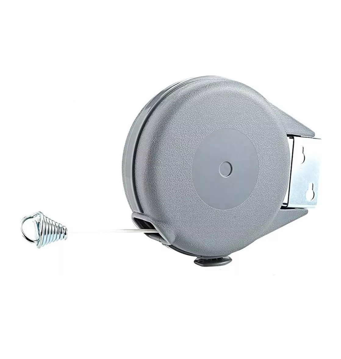 15m Tendedero De Ropa Carrete Exterior O Interior Gris 