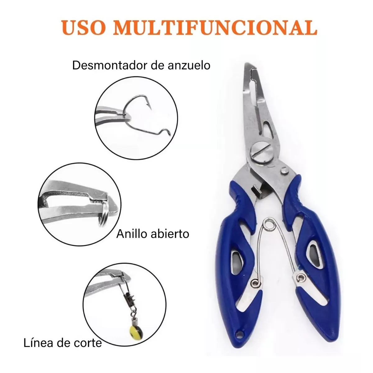 Kit De Accesorios De Anzuelos Pesca Señuelo Caja 255 Pzas