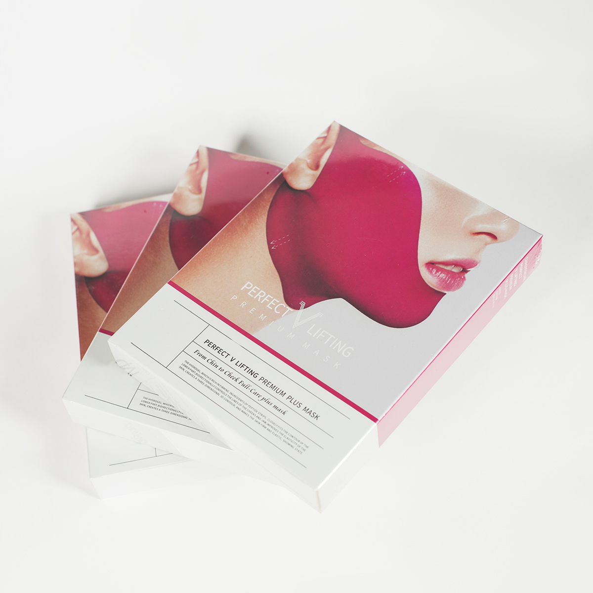 Paquete de 5 Fajas desechables para adelgazar la papada, adelgazar mentón y reducir cachete