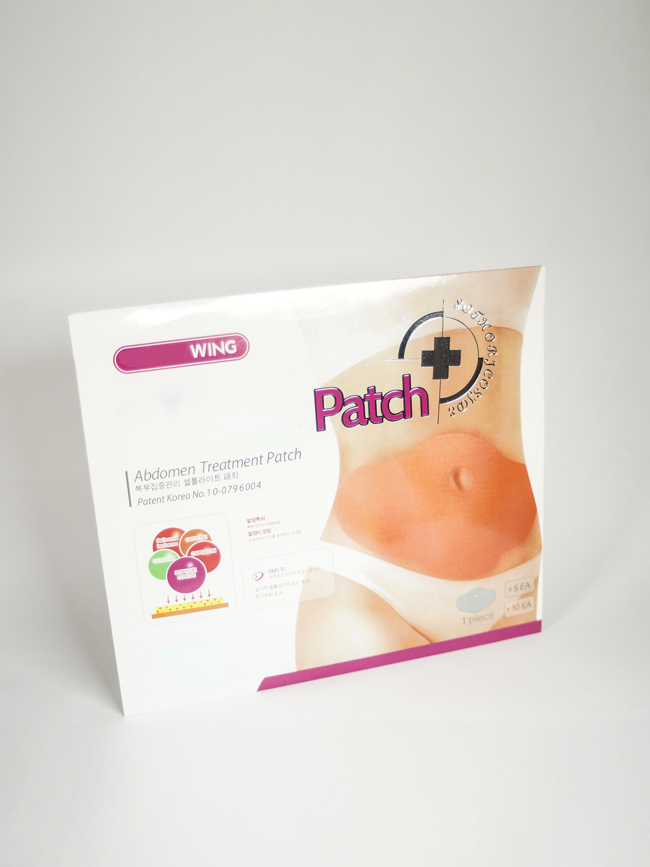 5 Parches WONDER PATCH para adelgazar vientre, desechables