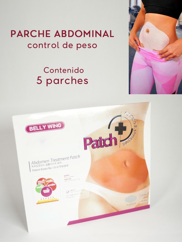 5 Parches WONDER PATCH para adelgazar vientre, desechables