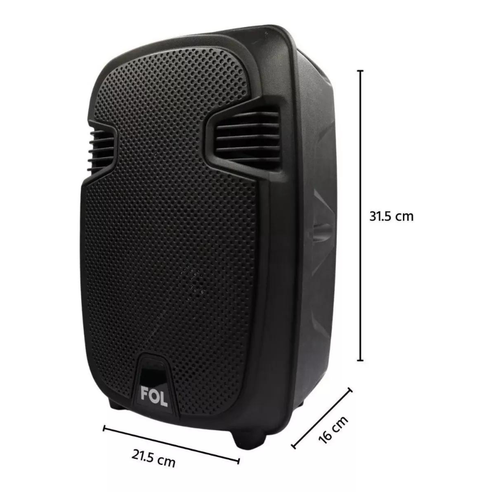 Bocina Grande Bluetooth Sonido Profesional + Microfono