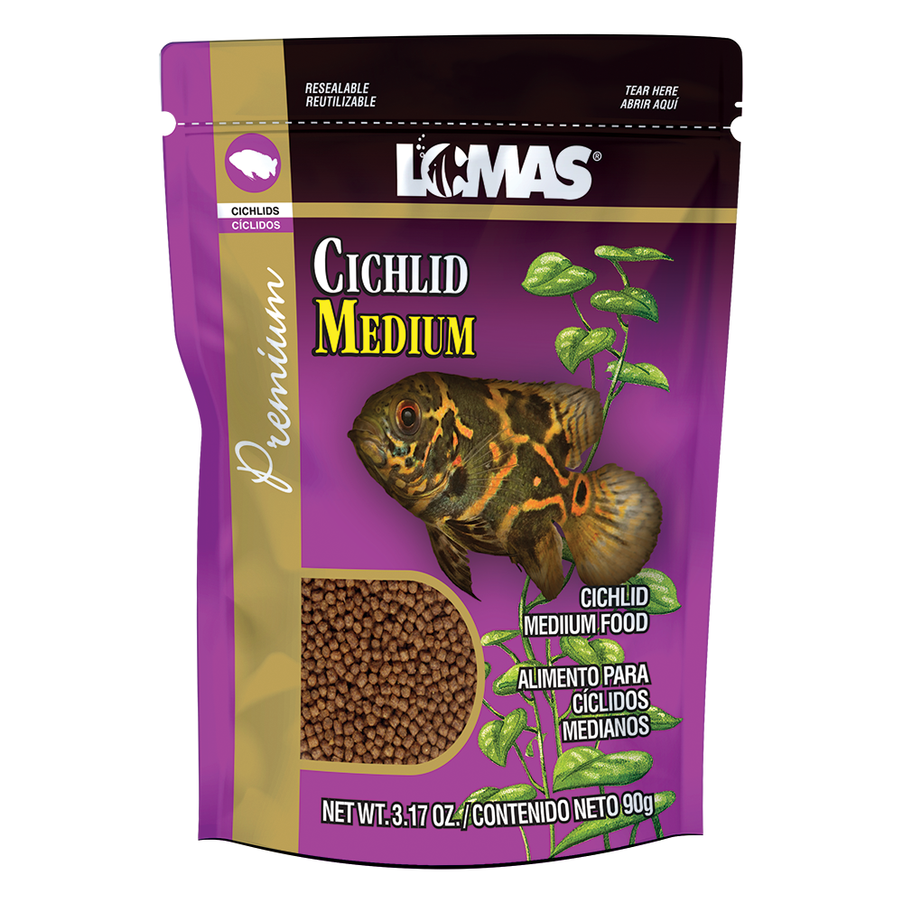 ALIMENTO PARA CICLIDOS MEDIANOS 90 GRS