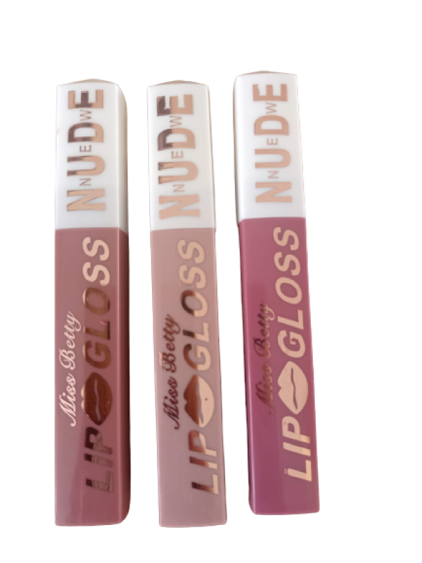 3 Labiales líquidos, en hermosos tonos lilas y Nude. Lipstick