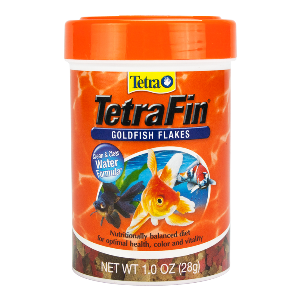 Tetra Tetrafin Alimento para Peces Goldfish Flakes Contiene 28 Gramos