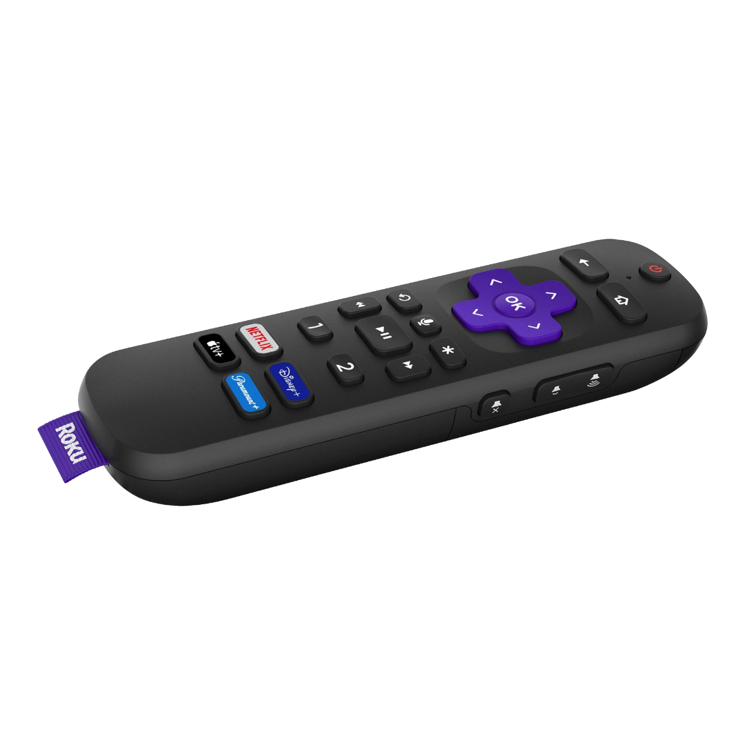 Roku Voice Remote Pro RCS01R - Control Remoto Recargable Con Controles De Tv Para Reproductores Roku, Roku Tv Y Roku Streambars
