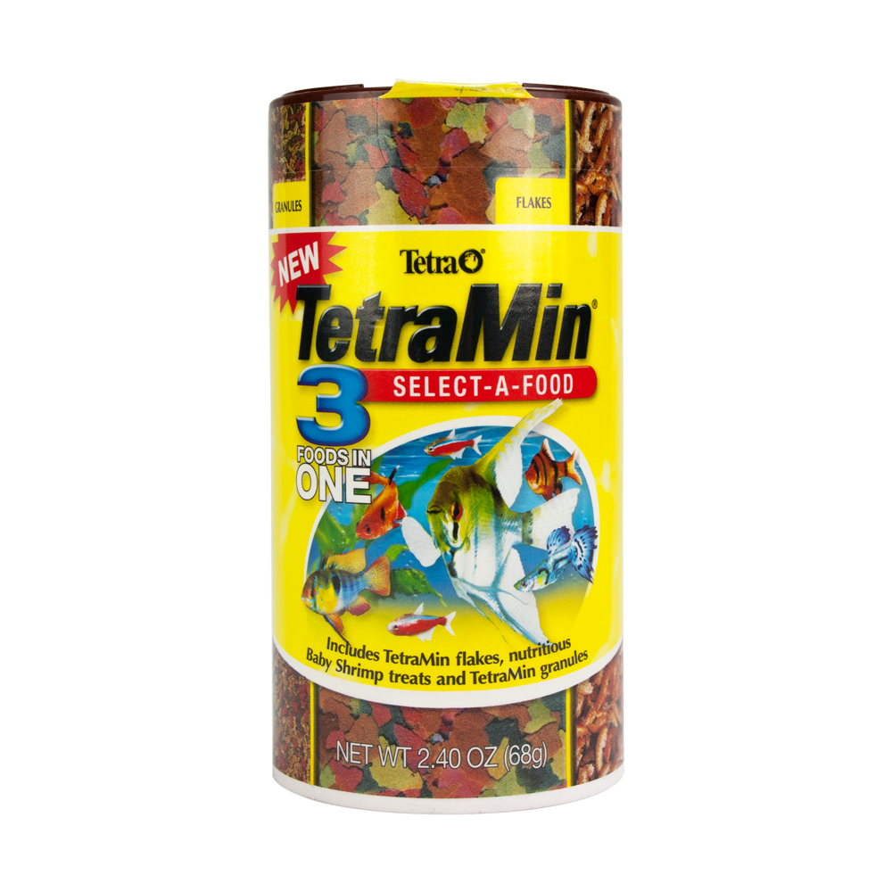 Tetra Tetramin 3 en 1 Alimento para Peces Comida Selecta con 68 Gramos