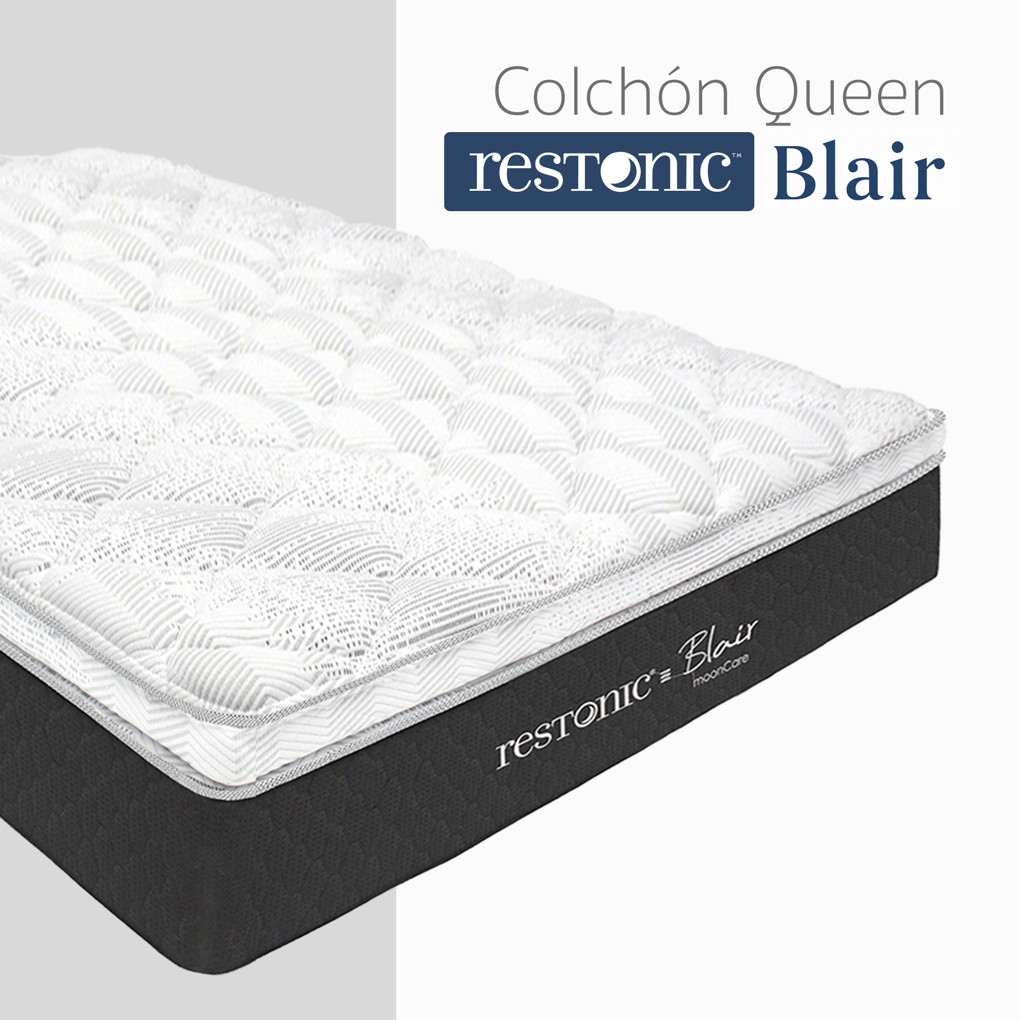 Colchón Restonic Tamaño Queen Size Modelo Blair