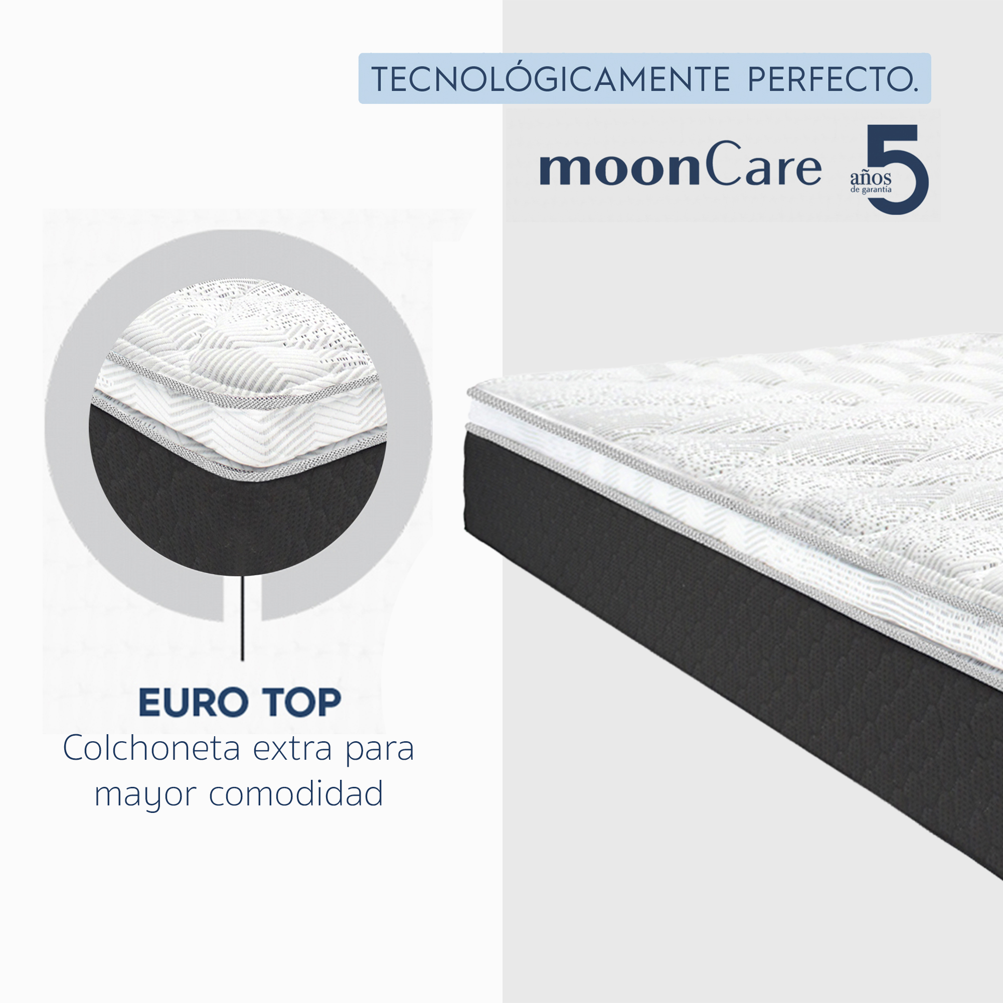 Colchón Restonic Tamaño Queen Size Modelo Blair