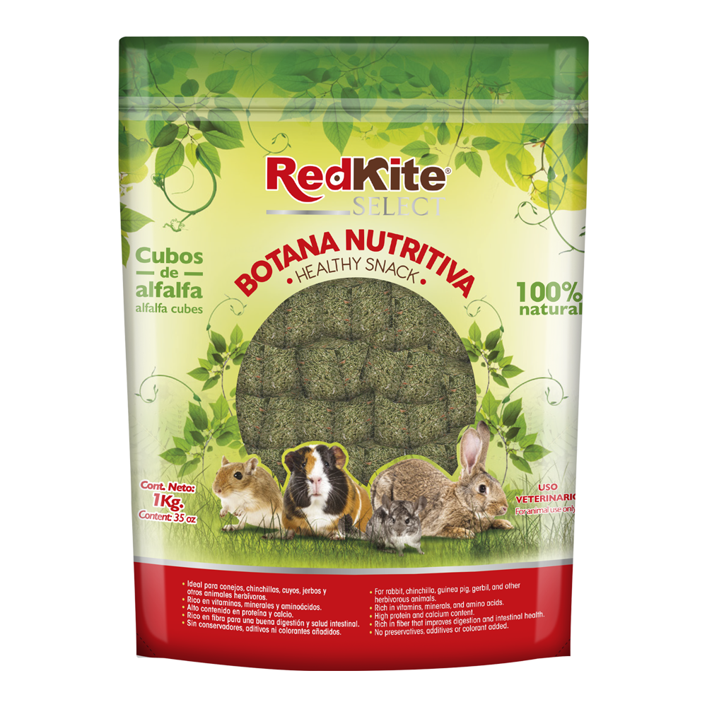 CUBOS DE ALFALFA SELECT 1 KG