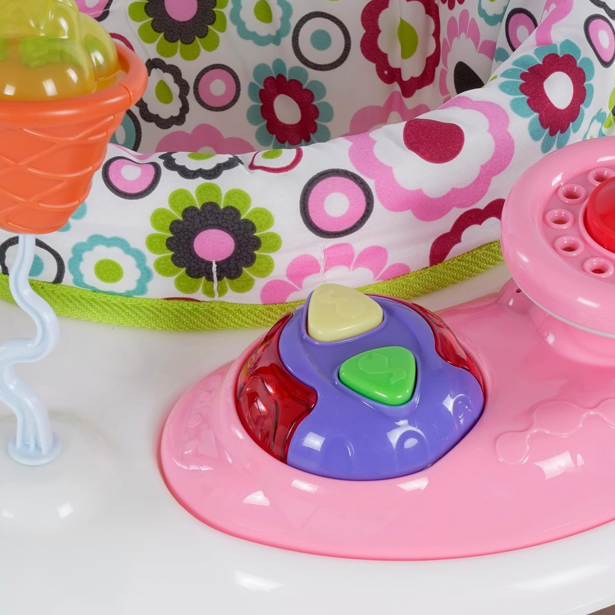 Andadera Multiactivity 3 en 1 Prinsel Rosa .