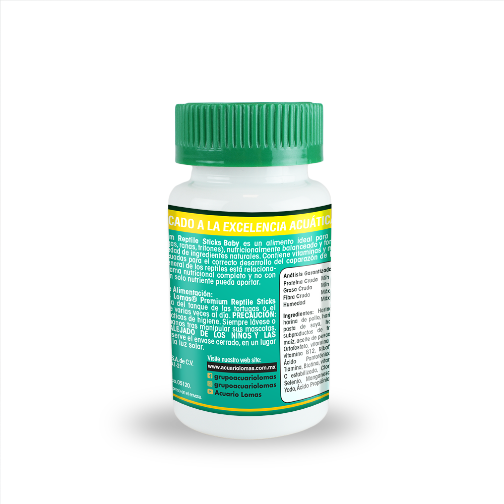 REPTILE STICKS BABY 40 GRS EN BOTE