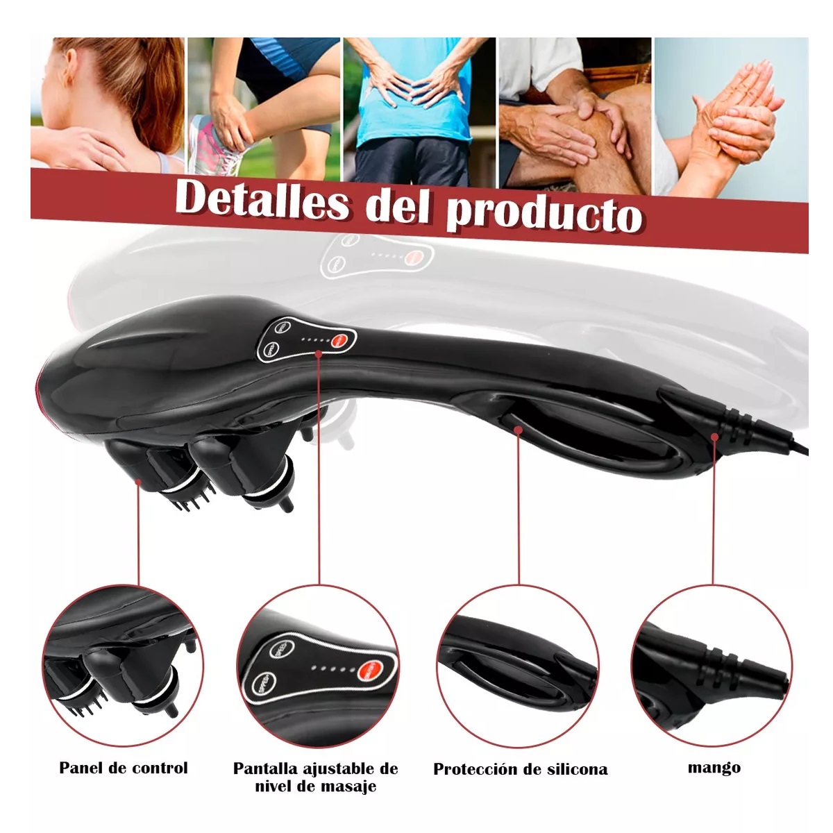 Masajeadores Eléctricos, Pistola De Masaje Maquina De Masaje