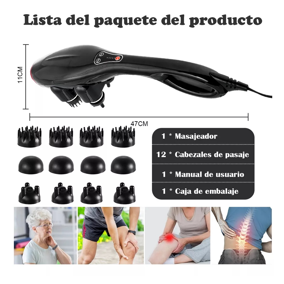 Masajeadores Eléctricos, Pistola De Masaje Maquina De Masaje