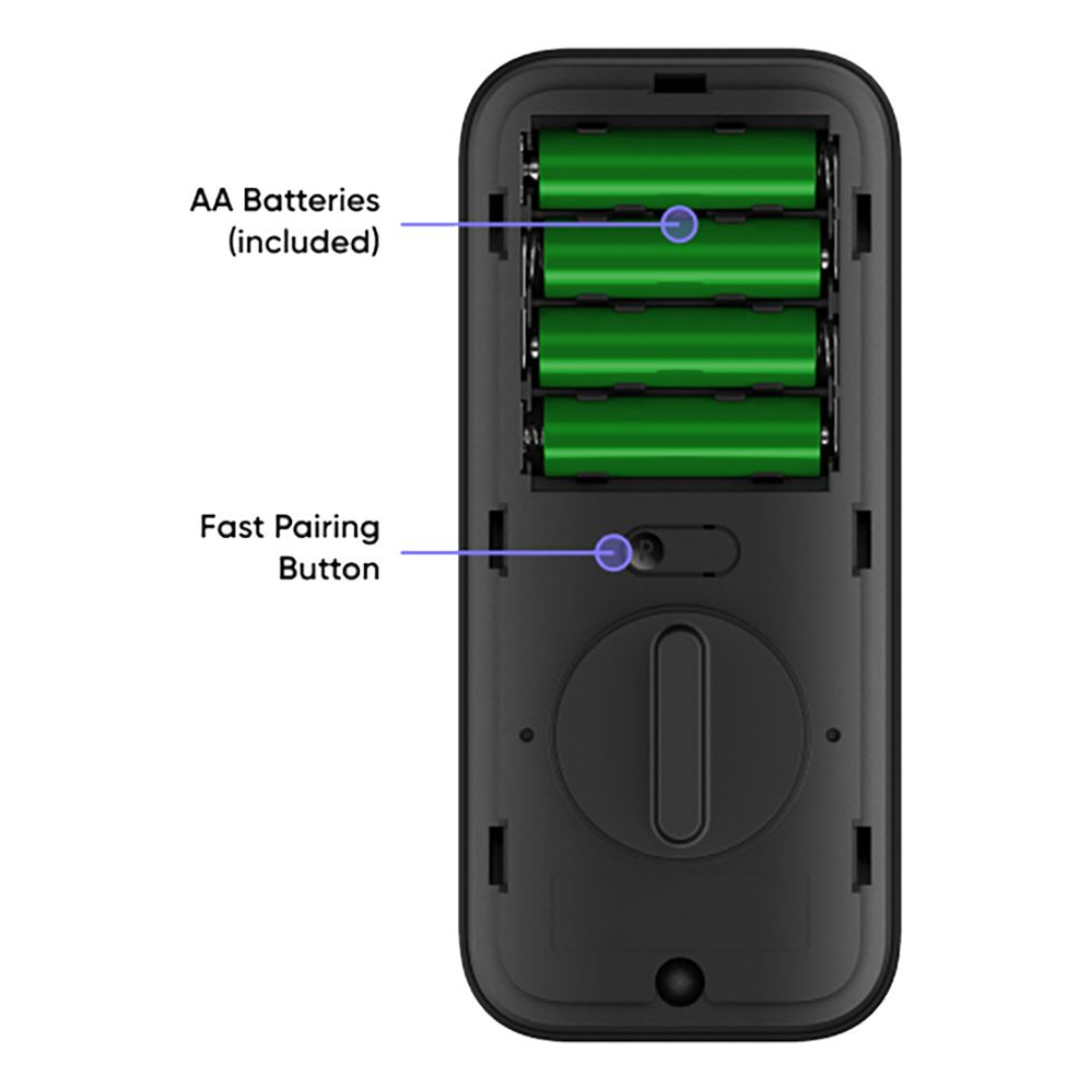 Wyze Lock Bolt - Sistema de Teclado y Cerradura Inteligente con Bloqueo Automático