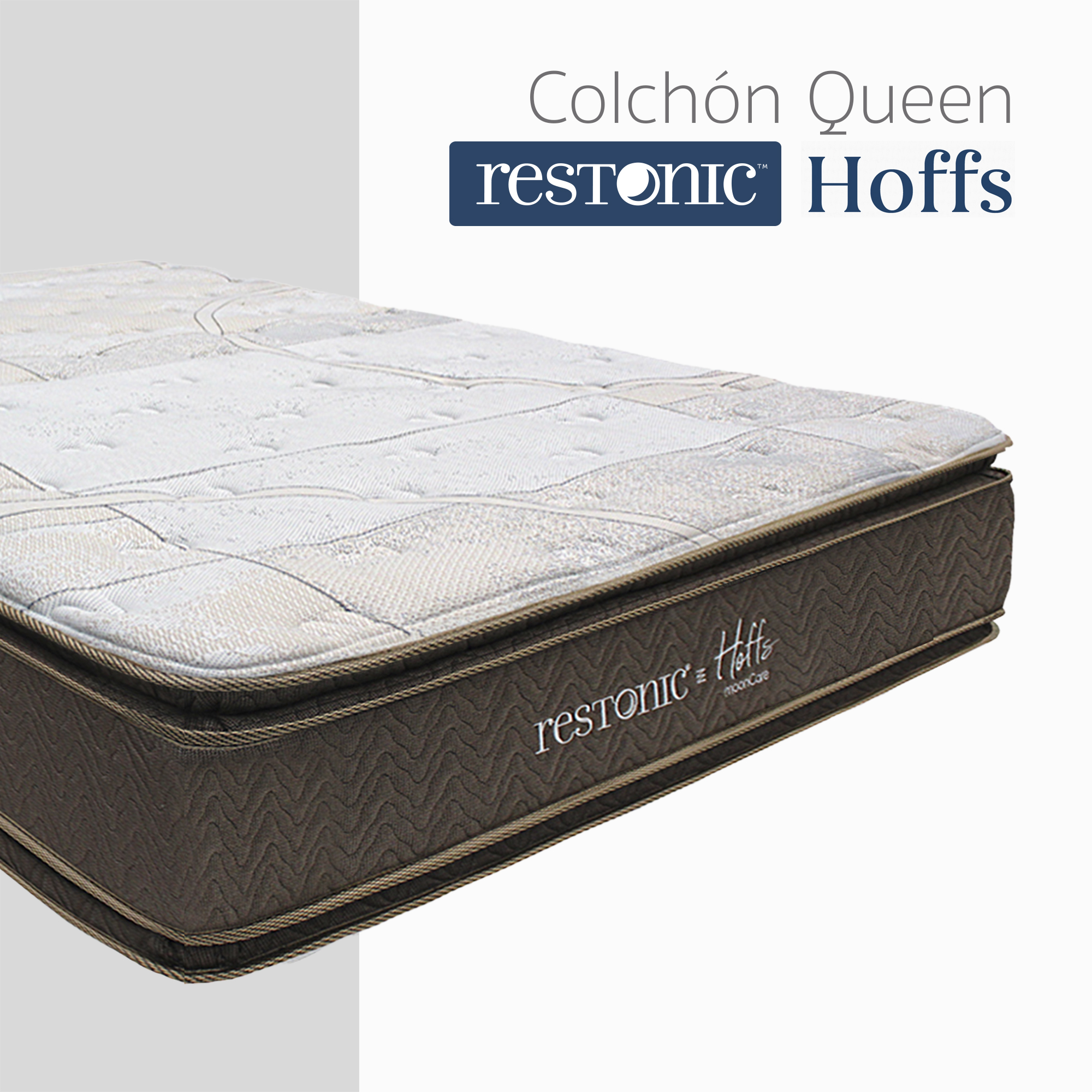 Colchón Restonic Tamaño Queen Size Modelo Hoffs