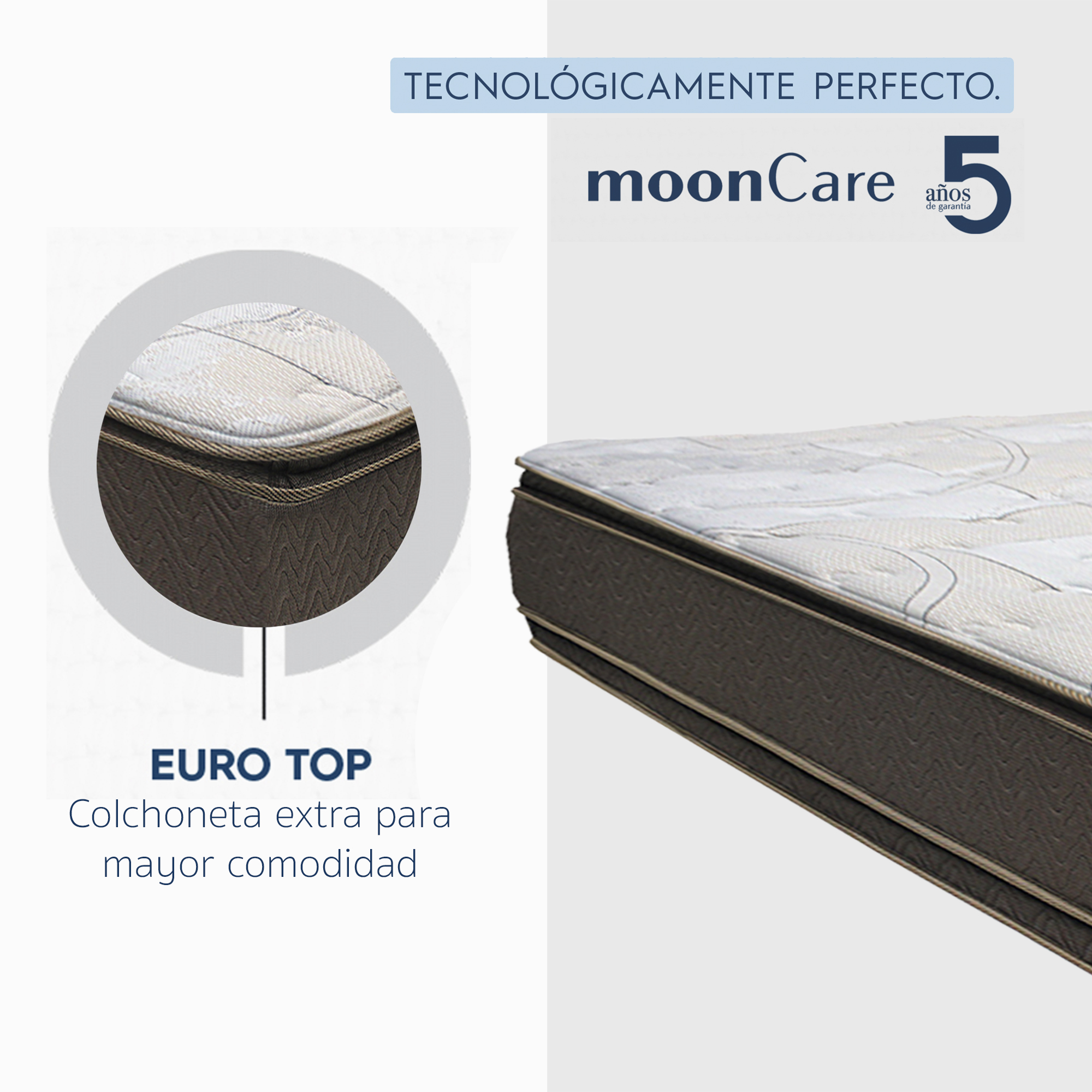 Colchón Restonic Tamaño Queen Size Modelo Hoffs