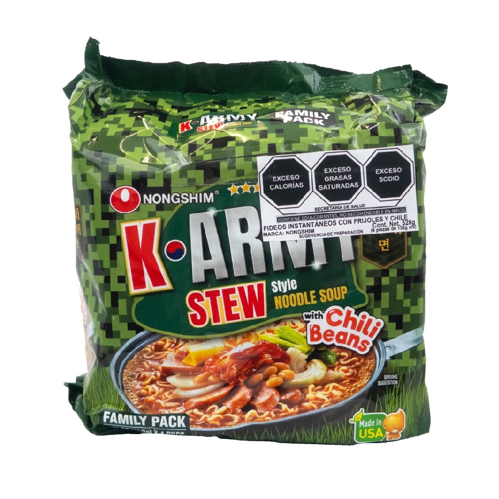 Nongshim K-Army Stew 4 Pack