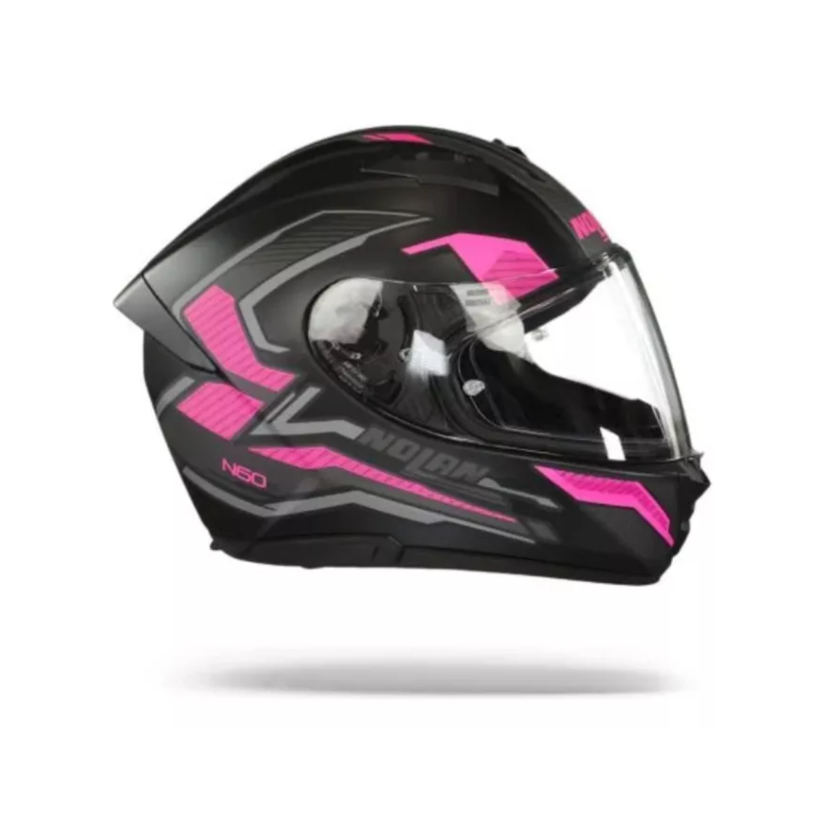 Casco Nolan N60-6 Perceptor Rosa Negro