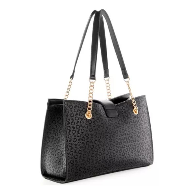 Guess Bolso Satchel Daxton Con Logo