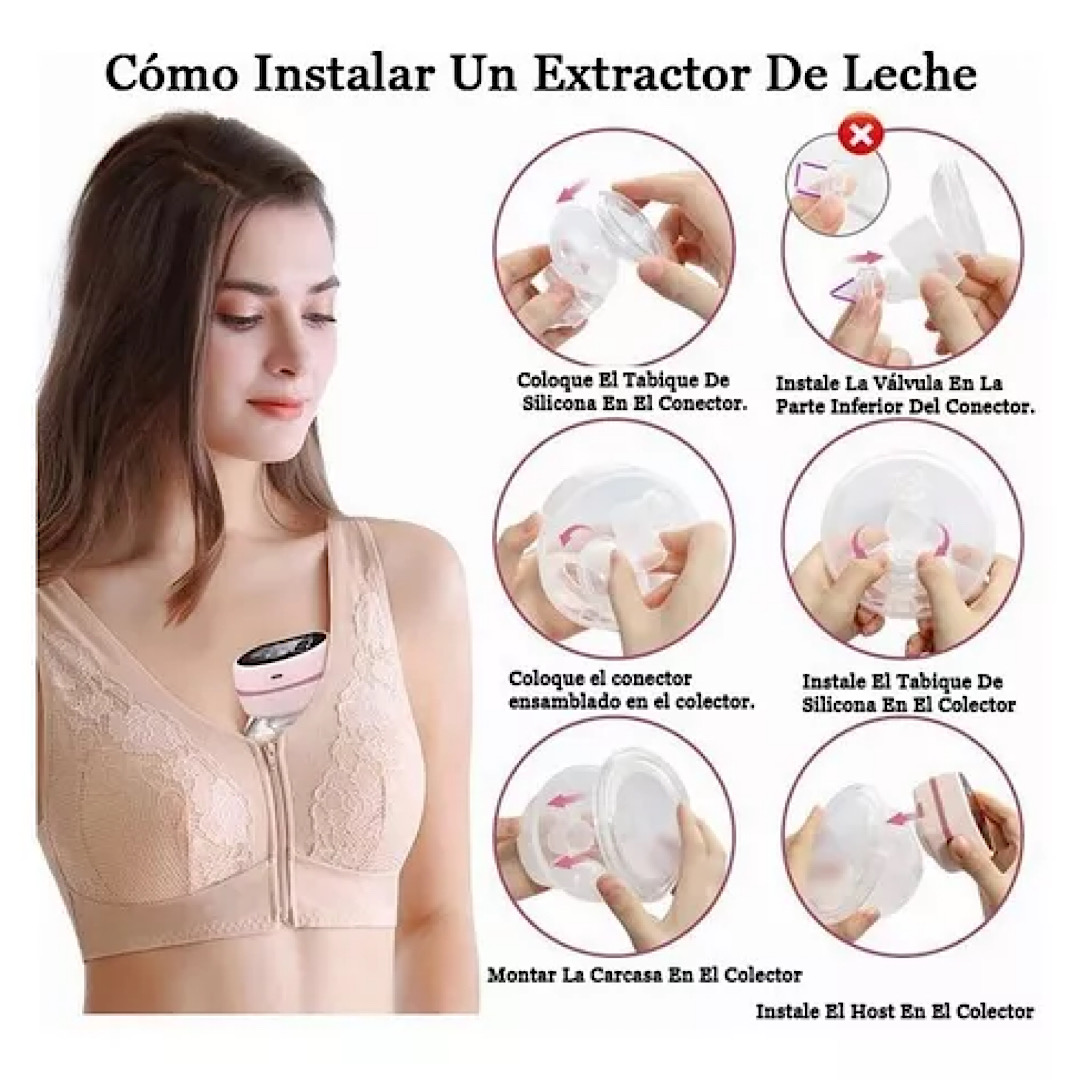 Extractor De Leche Eléctrico Portátil Manos Libres
