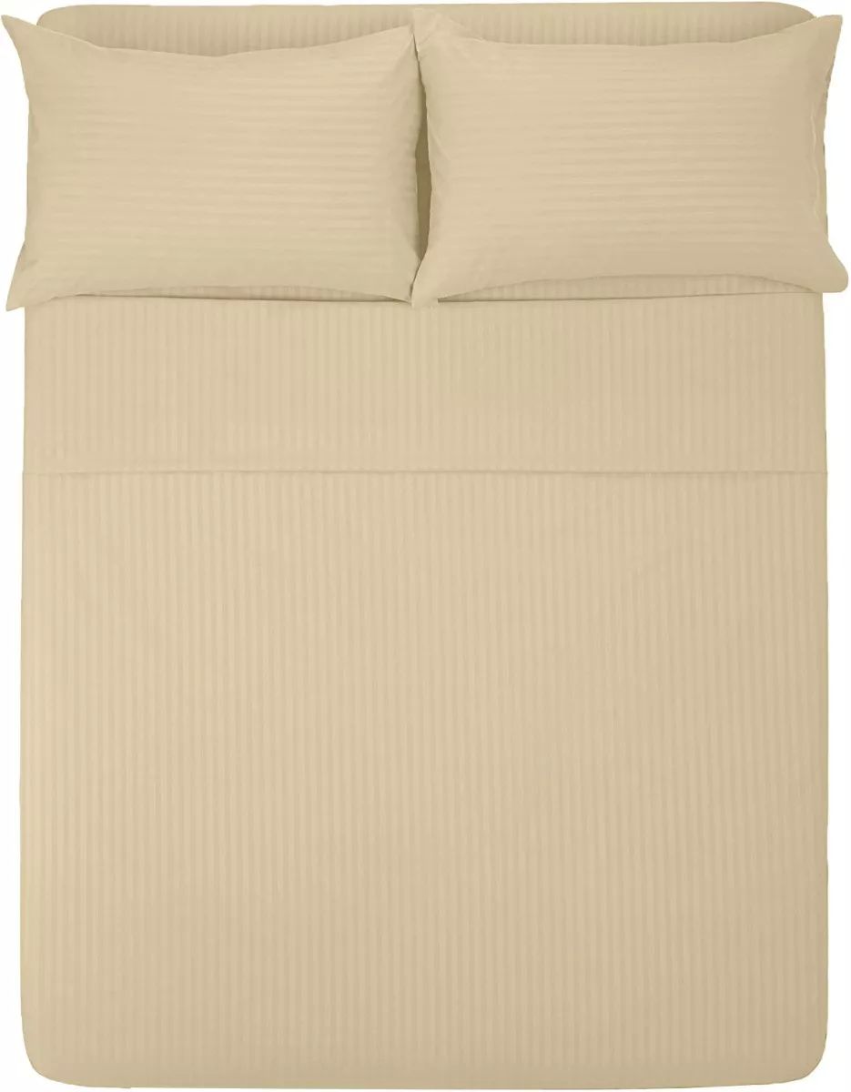 Sábanas Matrimoniales 1800 Hilos Ultra Suaves de Microfibra Color Café Arena