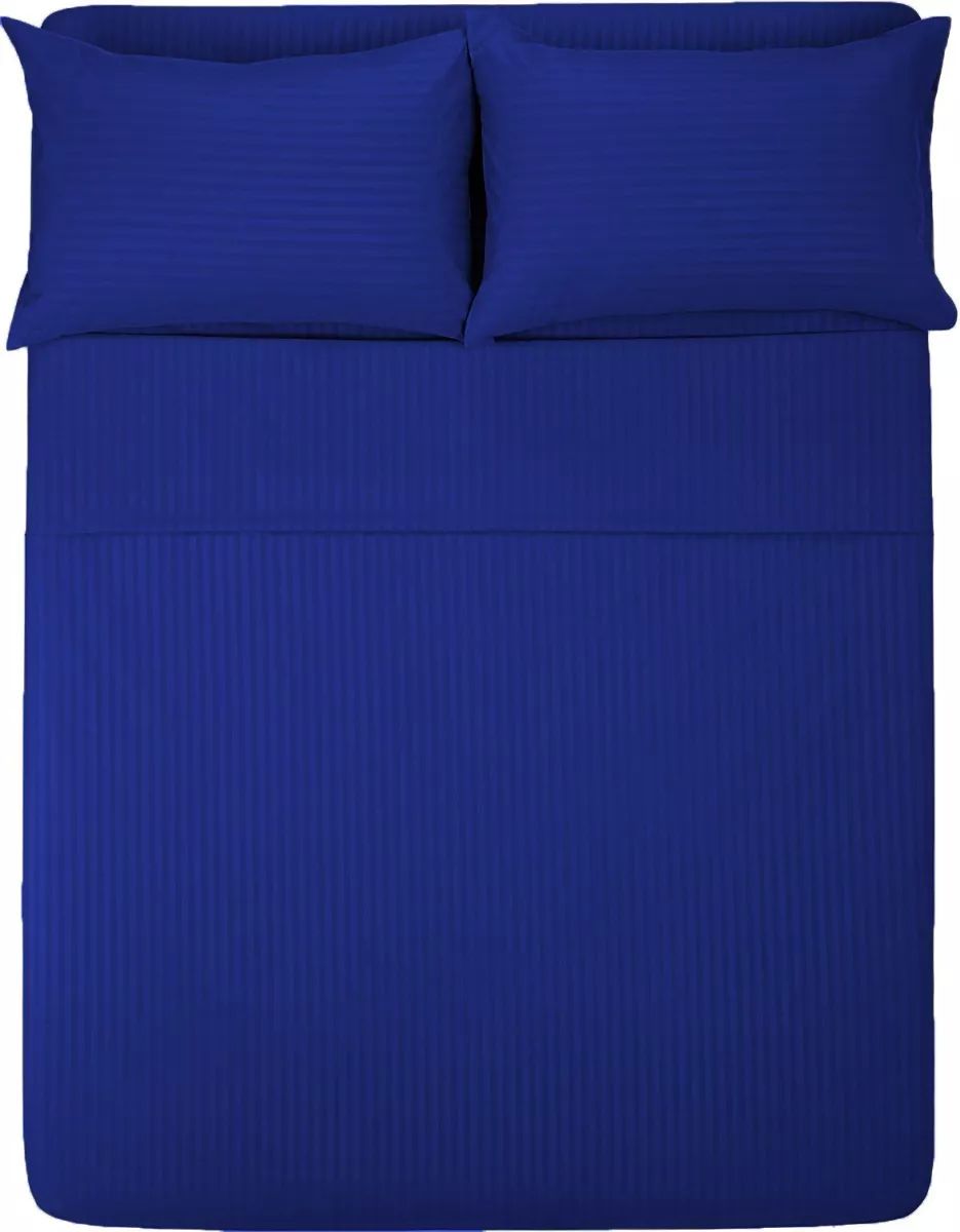 Sábanas Matrimoniales 1800 Hilos Ultra Suaves de Microfibra Color Azul Rey