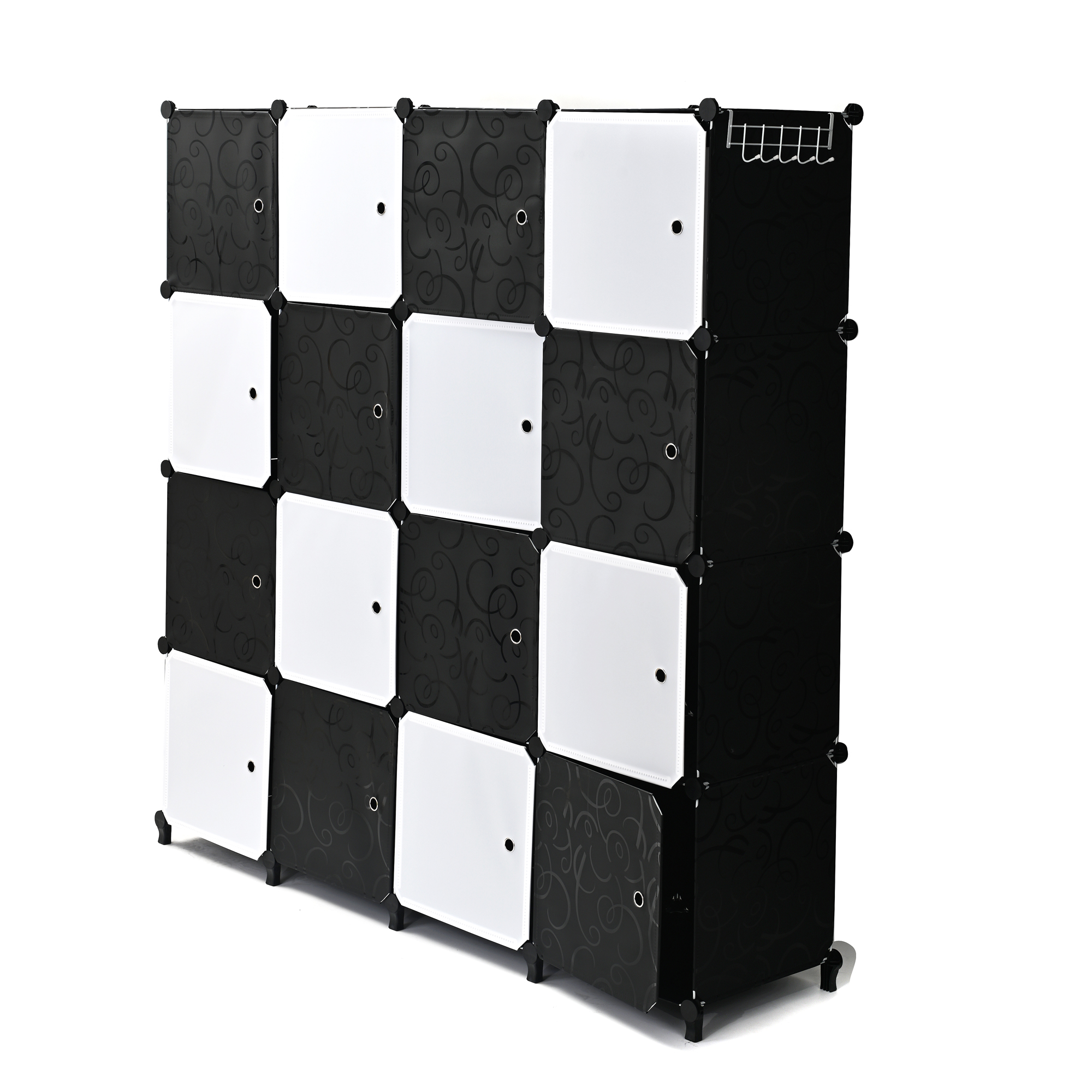 Cubos Organizadores Apilables Closet Modular Zapatera Portatil 